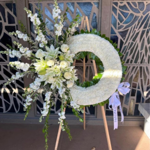 Large 5ft Funeral Wreath ( 002 )