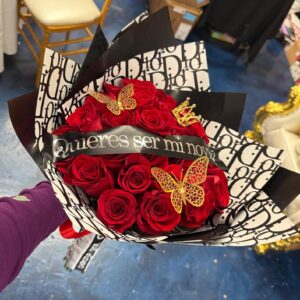 $25 Roses + Ribbon ( BRR25 )