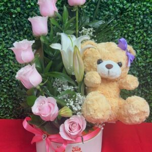 7 Roses + Bear ( SBP7 )